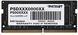 MEMORIA DDR4 PATRIOT SIGNATURE (4GB) 2666MHz SODIMM (PSD44G266681S)