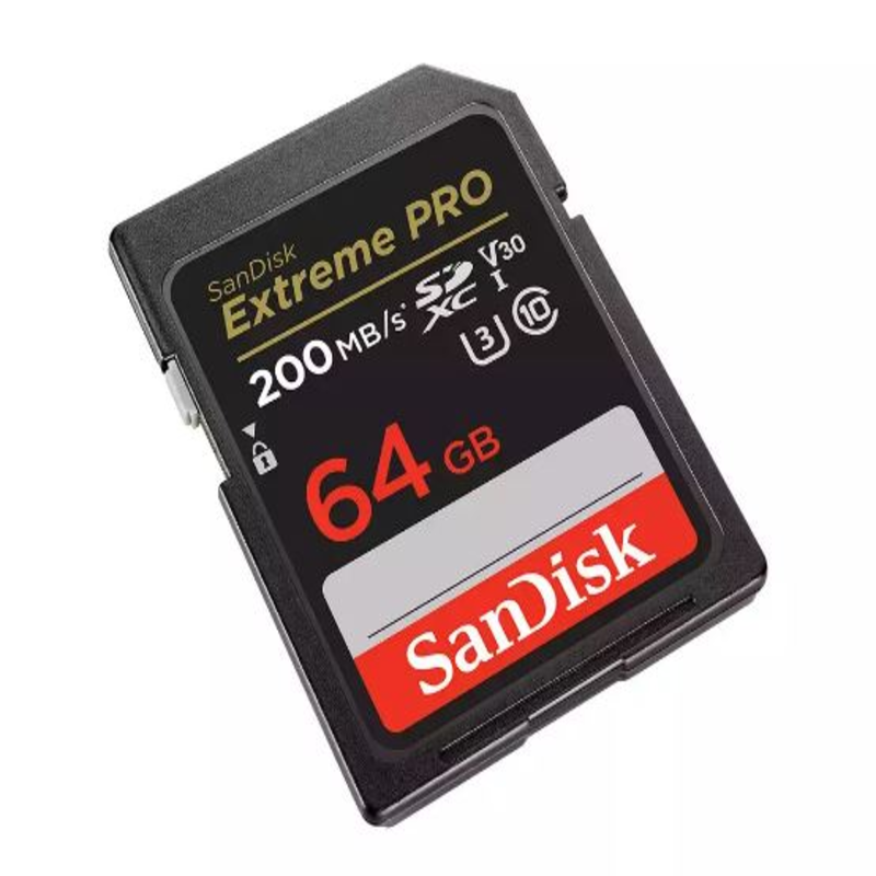 MEMORIA SANDISK SD EXTREME PRO 64GB UHS-I CL10 (SDSDXXU-064G-GN4IN)