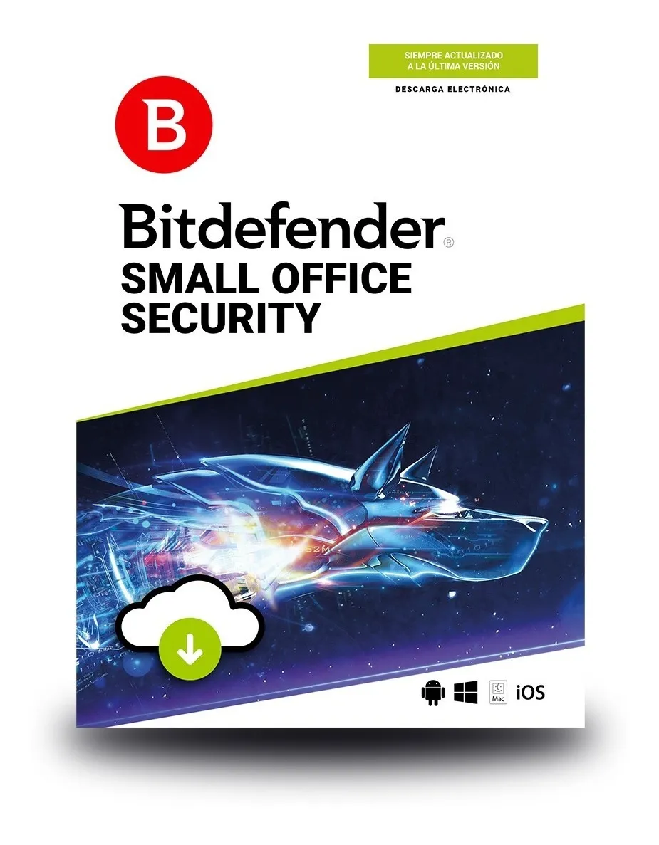 ESD BITDEFENDER SMALL OFFICE SECURITY 3YR 50USR + 1 SERVER (TMBD-353)