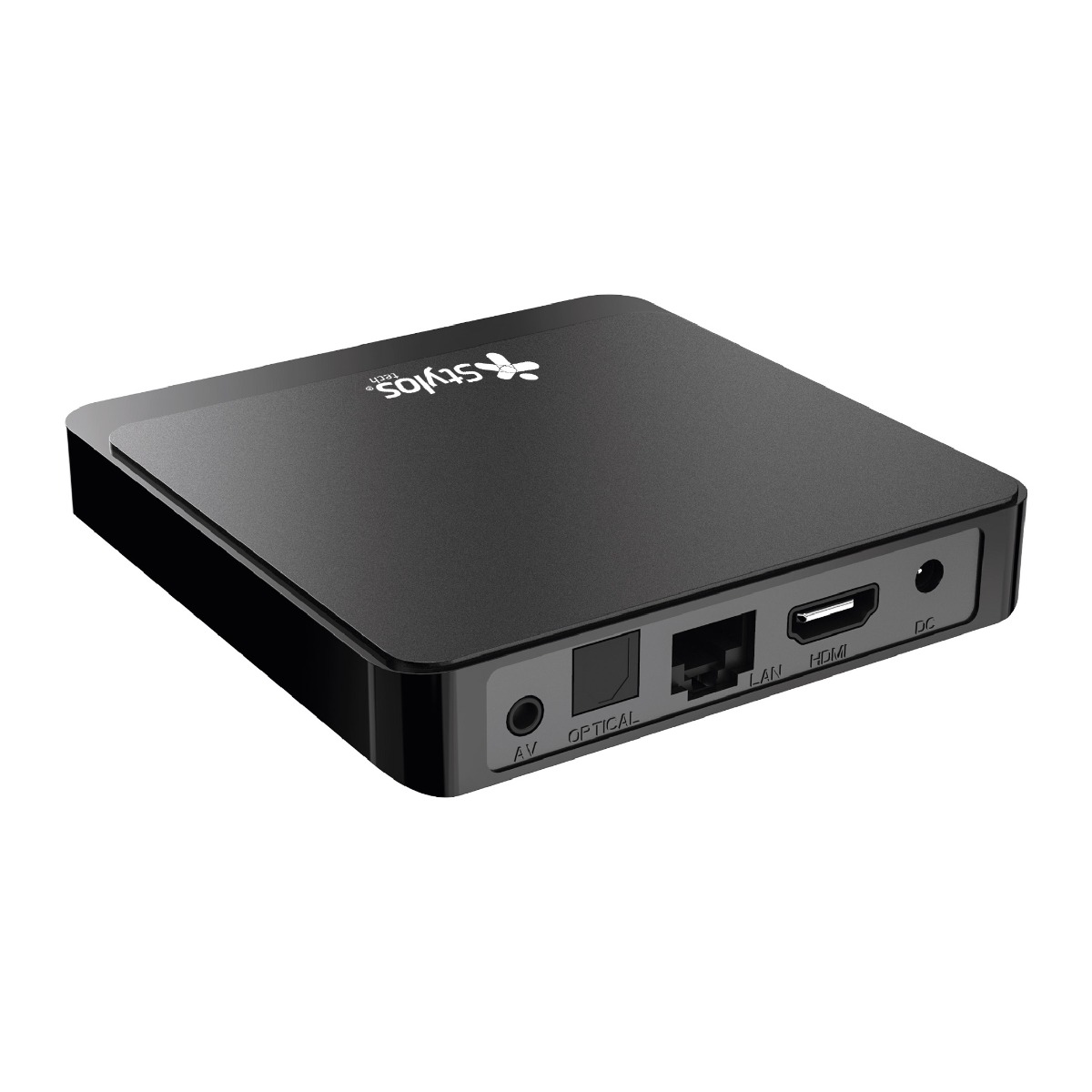 TV BOX STYLOS SMART 4K 2 GB/ 16 GB ANDROID 10 QUAD-CORE STVTBX5B