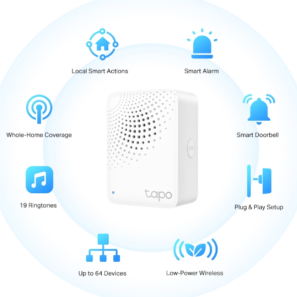 HUB INTELIGENTE TP-LINK CON ALARMA /TAPO H100