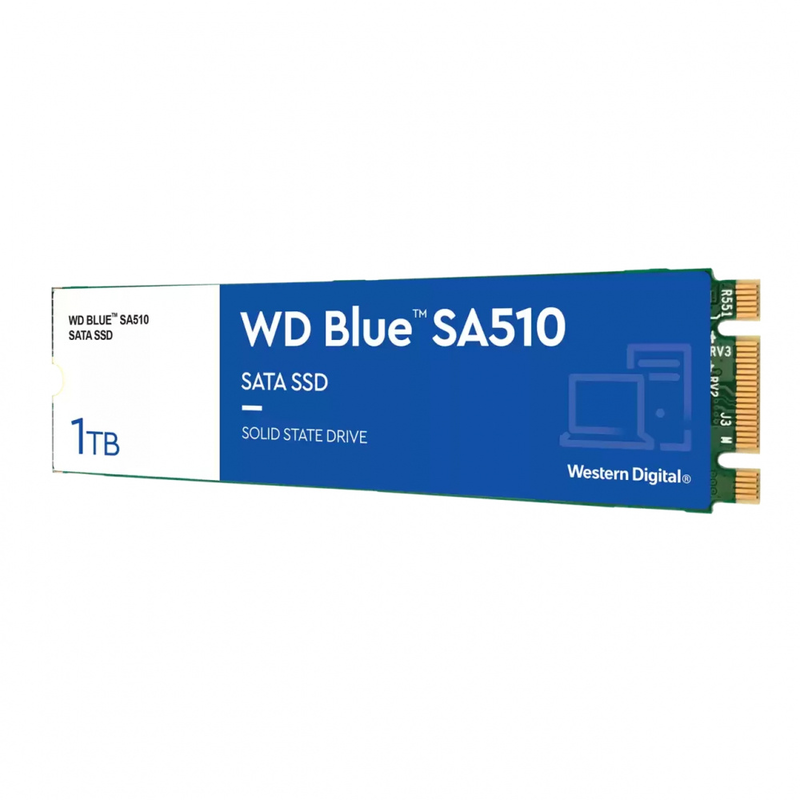 UNIDAD SSD WESTERN DIGITAL BLUE SA510 1TB SATA M.2 2280 WDS100T3B0B