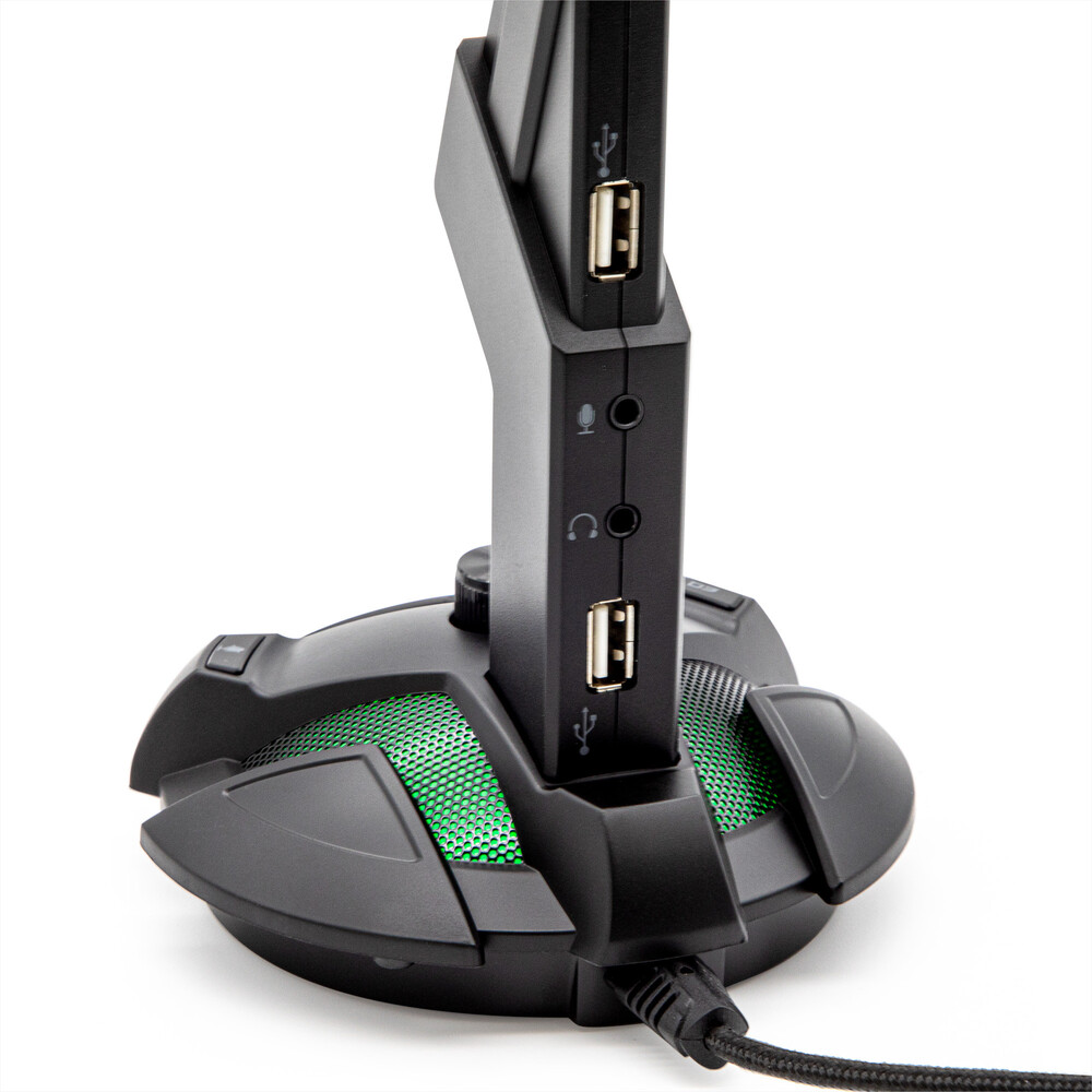 Base headset con usb yeyian