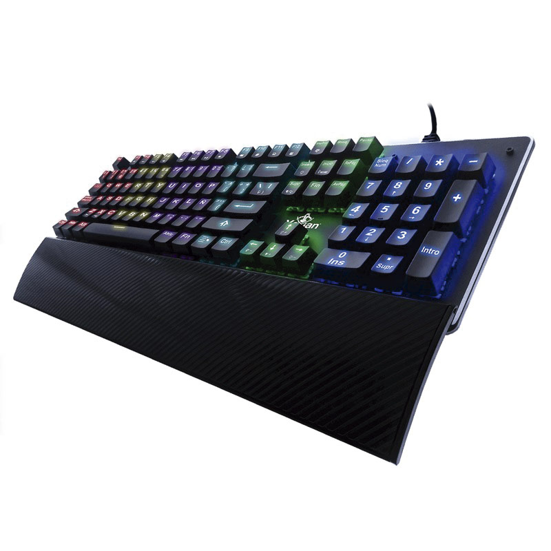 (REPARADO)TECLA GAMER YEYIAN YAT1803 FLARE SER2000 MEC SWITCH ROJO