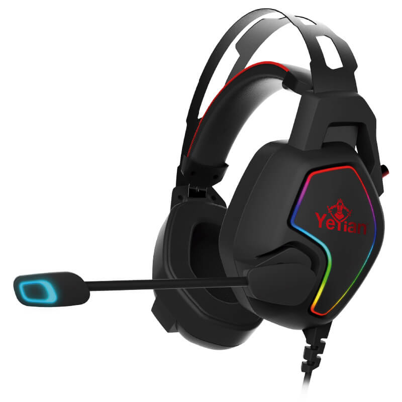 (OPEN BOX)DIADEMA GAMER YEYIAN YDV-33403 VICIUS USB/3.5MM/RGB/OMNI/N/R3000 O.B