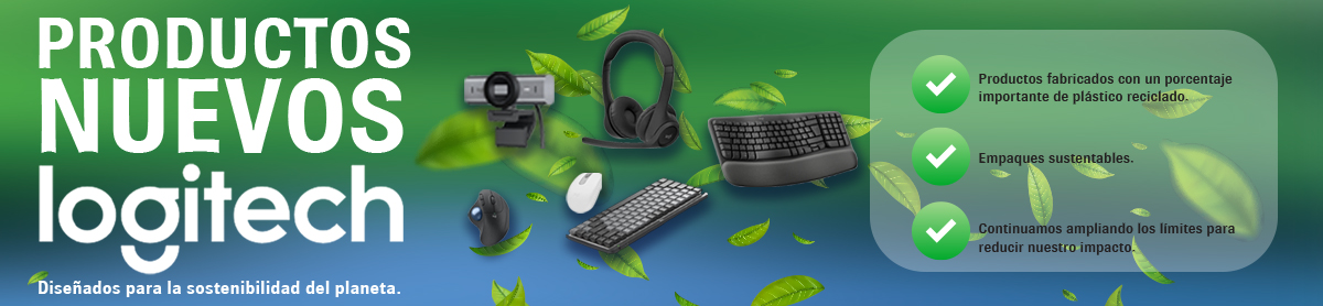 productos sostenibles Logitech