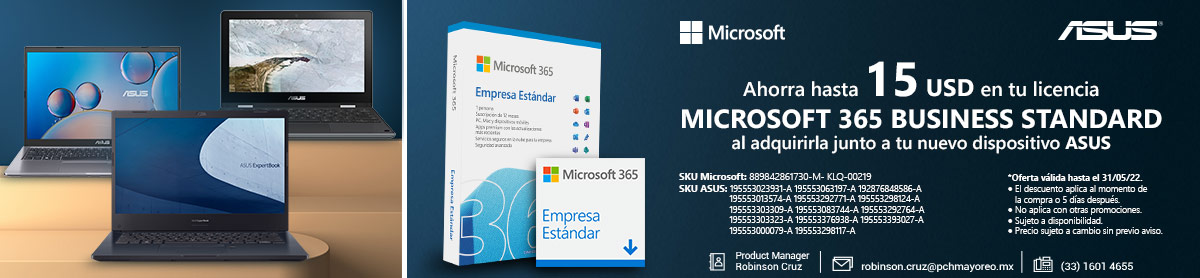 Promoción en licencia de Microsoft